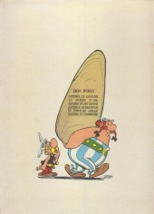 Verso de Astérix -1b1966- Astérix le Gaulois