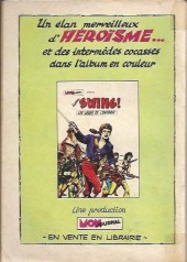 Verso de Capt'ain Swing! (1re série-Aventures et Voyages) -90- Le traître