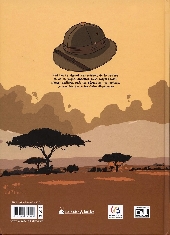 Verso de Les jardins du Congo