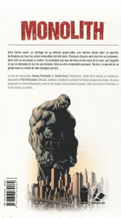 Verso de Monolith (Palmiotti/Gray/Winslade) -1- La voix dans le mur