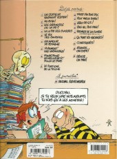 Verso de L'Élève Ducobu -3b2012- Les réponses ou la vie ?