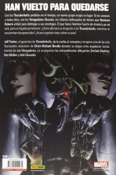 Verso de 100% Marvel: Vengadores Oscuros -1- Los más poderosos de la Tierra