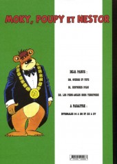Verso de Moky, Poupy et Nestor -32- Les pieds-agiles hors territoire