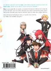 Verso de High School DxD -2- Volume 02