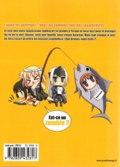 Verso de Est-ce un zombie ? -3- Tome 3