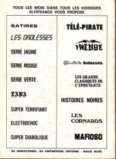 Verso de Série Jaune (Elvifrance) -Rec23- Album N°23 (n°120 et n°121)