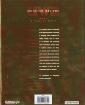 Verso de Universal War Two -1AT- Le Temps du désert