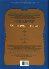 Verso de Contes & Légendes des régions de France -3- Nord-Pas-de-Calais