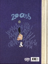 Verso de Titeuf -HS6'- 20 ans