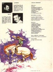 Verso de Comanche -4a1981- Le ciel est rouge sur Laramie