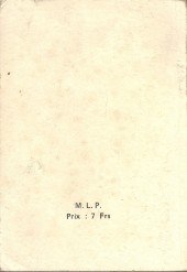 Verso de Marco Polo (Dorian, puis Marco Polo) (Mon Journal) -Rec42- Album N°42 (du n°184 au n°186)