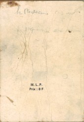 Verso de La route de l'Ouest (Aventures et Voyages) -Rec29- Album N°29 (du n°85 au n°87)