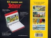Verso de Astérix (Autres) -2013/07- Calendrier perpétuel 52 semaines