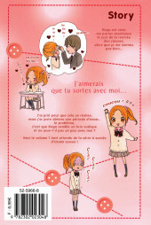 Verso de Kokoro Button -1- Tome 1