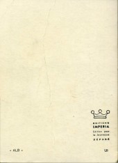 Verso de Rapaces (Impéria) -Rec33- Collection reliée N°33 (du n°256 au n°259)