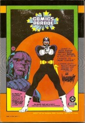 Verso de Power Man -Rec03- Deux aventures de Power Man (n°05 et Conan le Barbare n°14)
