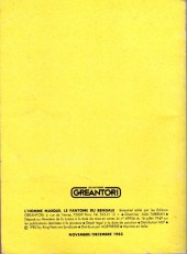 Verso de Fantôme du Bengale (L'homme Masqué) -1- Le palais des esclaves