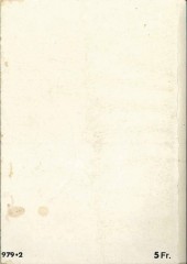 Verso de Rapaces (Impéria) -Rec52- Collection reliée N°52 (du n°332 au n°335)
