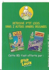 Verso de P'tit Louis -1Pub- Allez les champions !