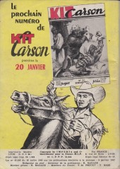 Verso de Kit Carson (Impéria) -19- Le traité du chef
