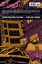 Verso de Stumptown (2009) -INT02- The Case of the Baby in the Velvet Case