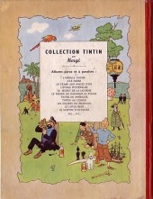Verso de Tintin (Historique) -11B01 rouge- Le secret de la Licorne
