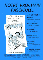 Verso de Pepito (1re Série - SAGE) -20- La Banane s'envole...