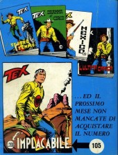 Verso de Tex (Mensile) -104- Il giuramento
