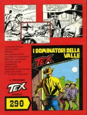Verso de Tex (Mensile) -289- La vendetta di tiger jack