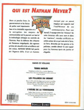 Verso de Nathan Never -4- L'heure de la vengeance