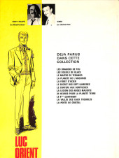 Verso de Luc Orient -1c1977- Les dragons de feu