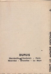 Verso de Tout le monde descend ! - Tome MR1180
