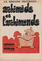 Verso de Mini-récits et stripbooks Spirou -MR1578- Goro fait l'école buissonnière