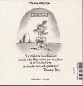 Verso de Le concombre masqué -HS08- Le jardin zen