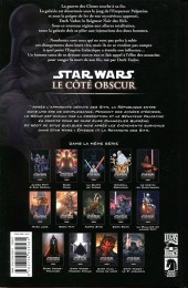 Verso de Star Wars - Le côté obscur -14- Dark Vador - Le 9e assassin