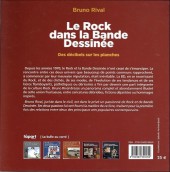 Verso de (DOC) Études et essais divers -8- Le Rock dans la Bande Dessinée - Des décibels sur les planches