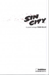 Verso de Sin City -3c2014- Le grand carnage
