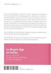 Verso de Le moyen Âge en bulles - Le Moyen Âge en bulles