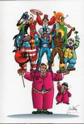 Verso de Futura - Le Journal des Sup'Héros (2e Série - Organic Comix) -3TL- Tout sur le grand retour de Mikros & Photonik !