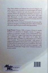 Verso de (AUT) Pratt, Hugo (en italien) - Il coraggio di sognare - Hugo Pratt fra avventura e mistero