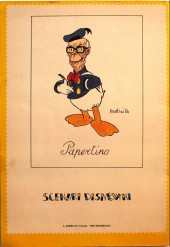 Verso de (AUT) Pratt, Hugo (en italien) - I Love Paperino