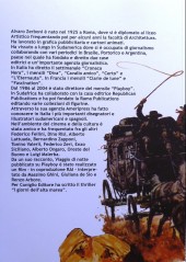 Verso de (AUT) Pratt, Hugo (en italien) -TL- Una vita come un romanzo a fumetti