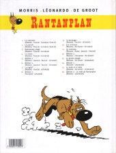 Verso de Rantanplan -Pub2- Chien perché !