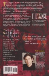 Verso de The sandman Vol.2 (1989) -INT10- The wake
