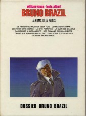 Verso de Bruno Brazil -10b1983- Dossier Bruno Brazil