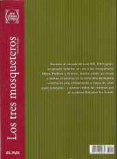 Verso de Joyas Literarias Juveniles -4- Los tres mosqueteros