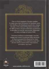 Verso de Les magiciens du fer -1- Tome 1