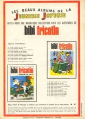Verso de Les pieds Nickelés (3e série) (1946-1988) -65a1971- Les Pieds Nickelés se blanchissent