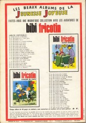 Verso de Les pieds Nickelés (3e série) (1946-1988) -33b1971- Les Pieds Nickelés courent la panasiatique