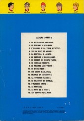 Verso de La patrouille des Castors -2b1974- Le disparu de Ker-Aven